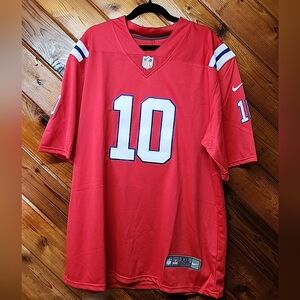 New England Patriots Maye #10 Red Jersey